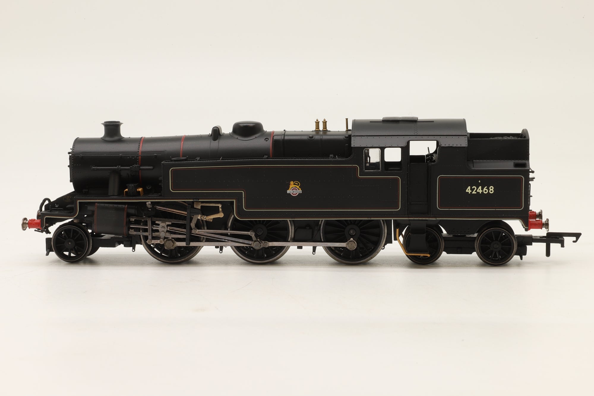 Hornby OO R2636X Stanier 4MT '42468' BR Lined Black E/C DCC Fitted