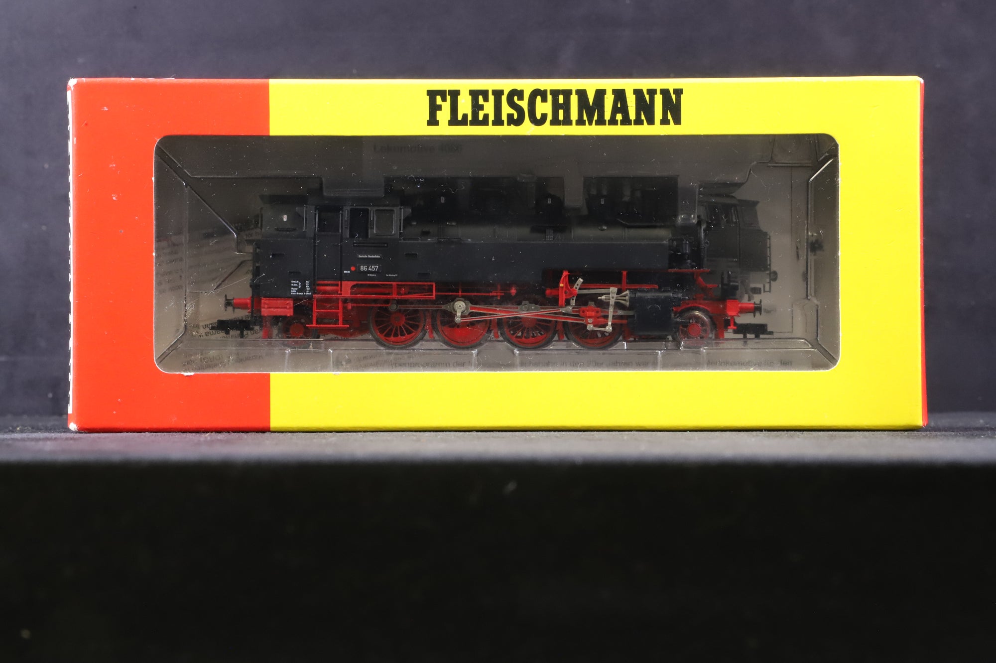 Fleischmann HO 4086 BR 86 86457 in DB Black/Red