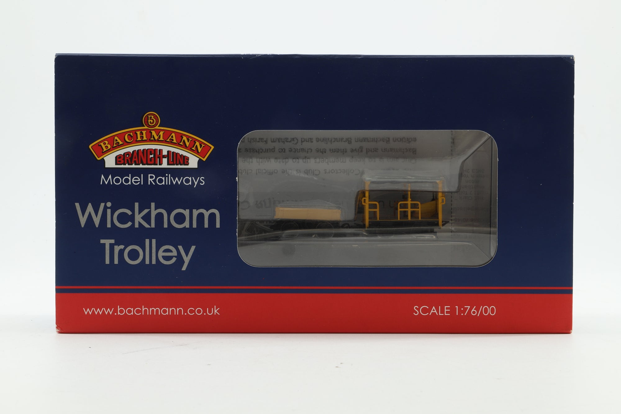 Bachmann OO 32-992 Wickham Trolley Car TR23 in BR Engineers Yellow