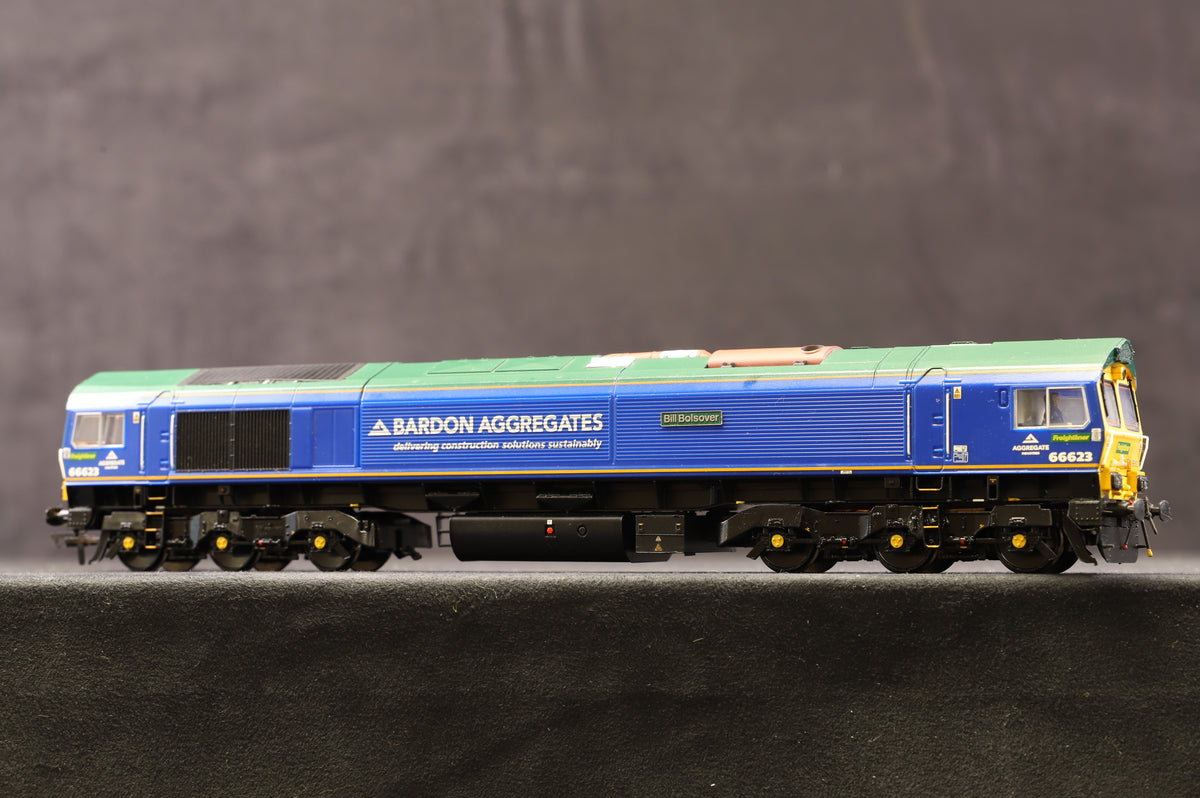 Bachmann OO Class 66 Diesel &#39;66623&#39; Freightliner Bardon Aggregates Excl. Kernow Model Rail Centre, DCC Sound
