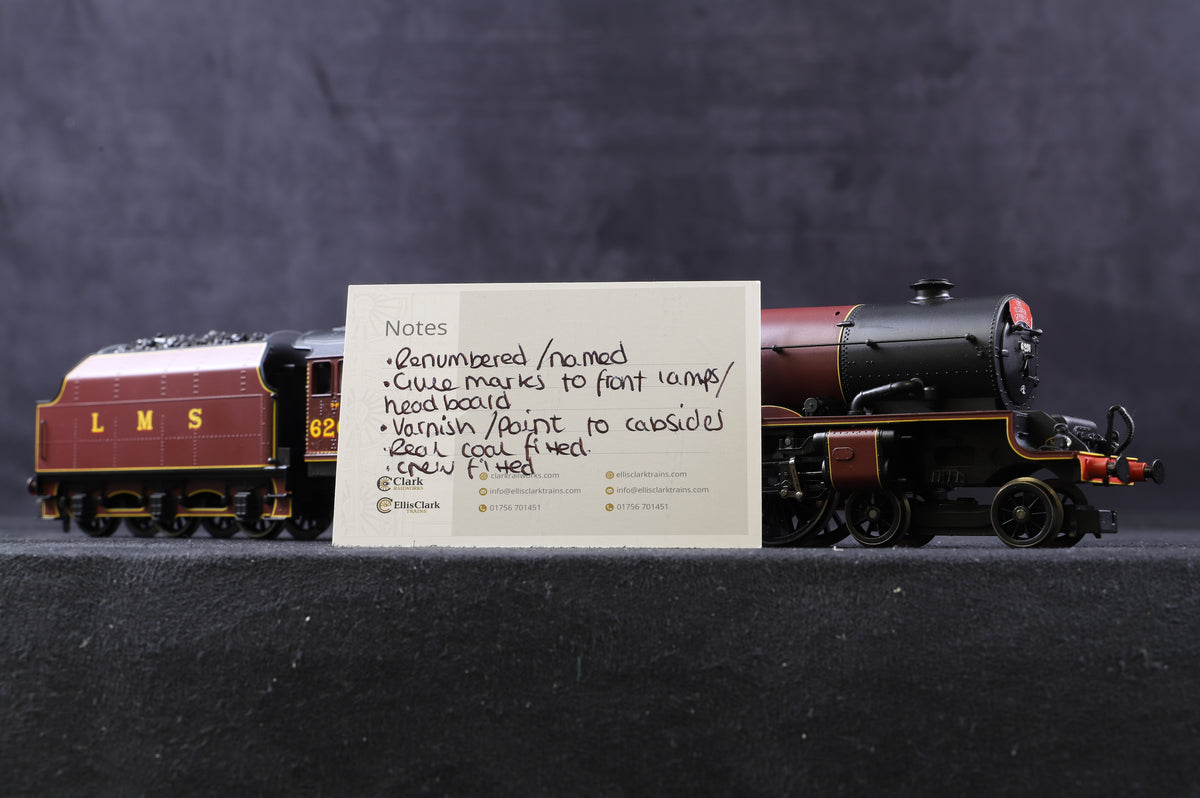 Hornby OO R2225 Princess Class 4-6-2 &#39;6201&#39; &#39;Princess Elizabeth&#39; LMS Crimson