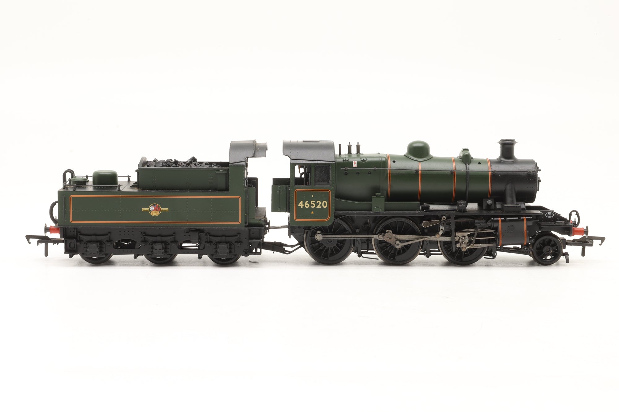 Bachmann OO 32-828 Ivatt Class 2 '46520' BR Green Lined L/C