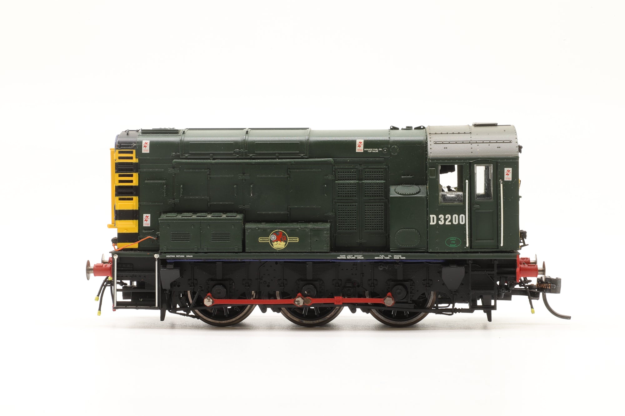 Hornby OO R2589 Class 08 'D3200' BR Green DCC Sound