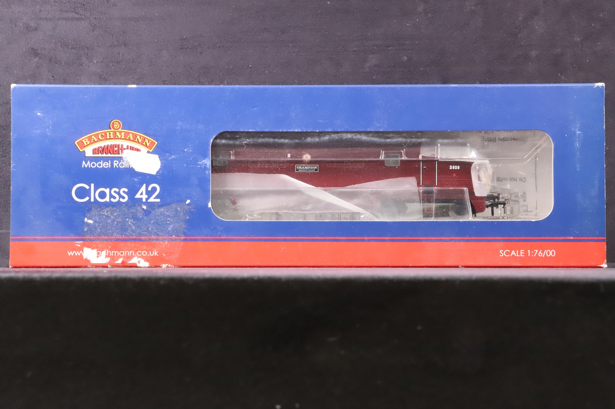 Bachmann OO 32-050 Class 42 Diesel Hydraulic 'D809' 'Champion' BR Maroon DCC Removed