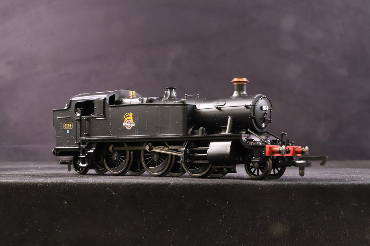 Hornby OO R2213B Class 61XX 2-6-2T '6134' BR Black - Clark Railworks