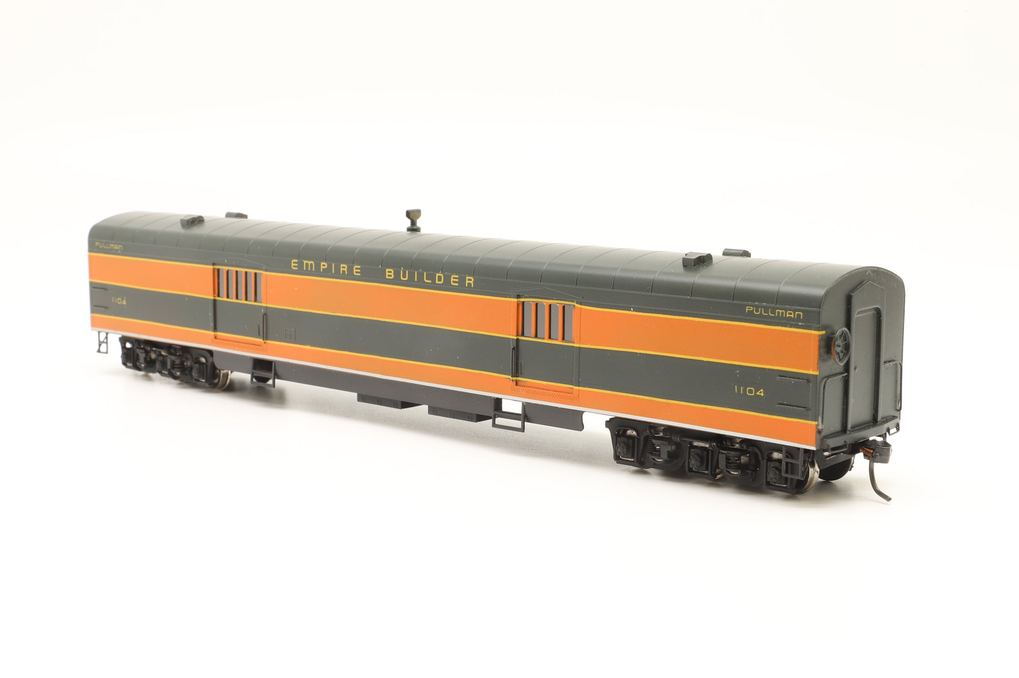 Oriental Limited HO Brass Rake of 5 Great Northern Streamlined Empire Builder Cars