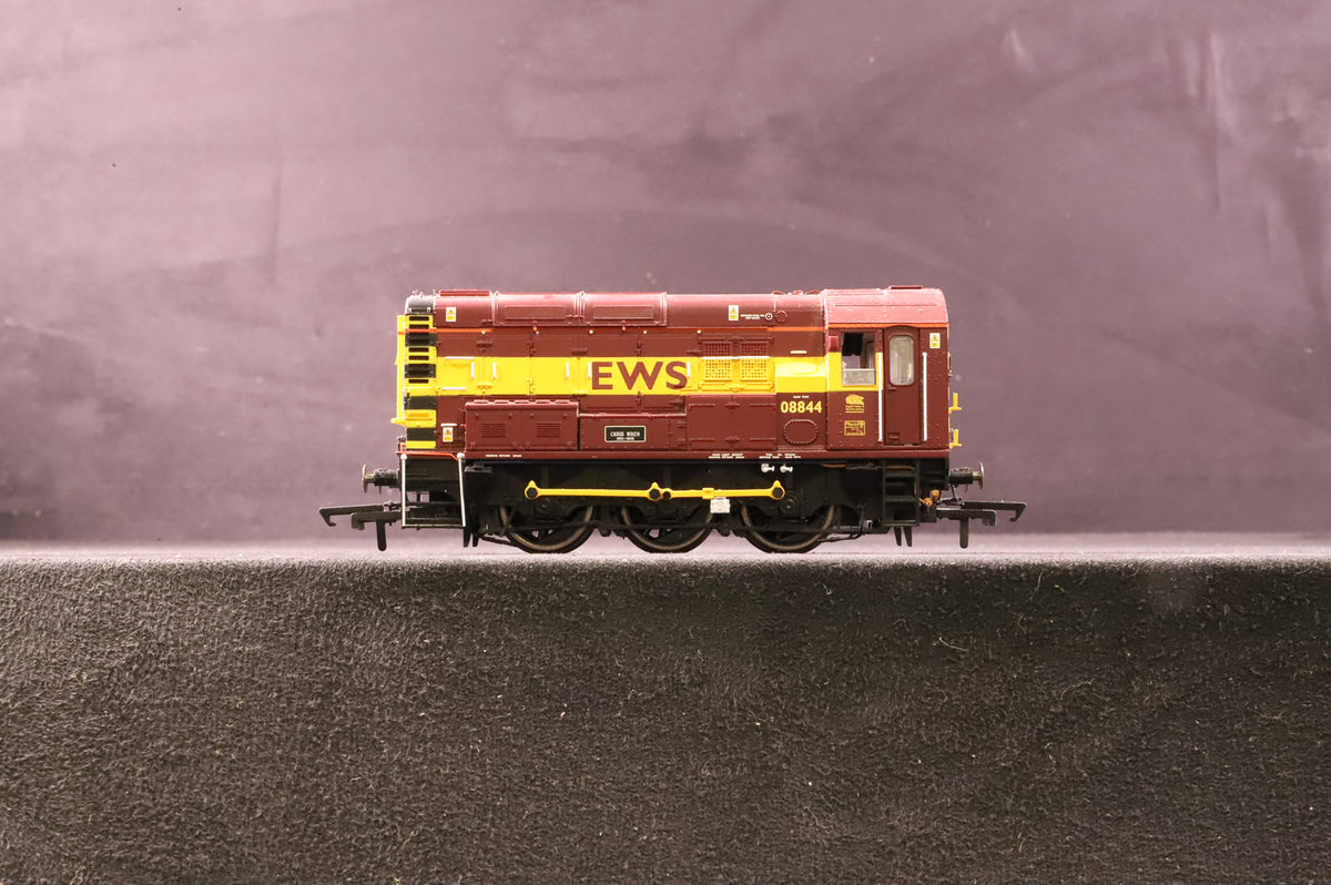 Hornby OO R2902XS Class 08 Shunter &#39;08844&#39; &#39;Chris Wren 1955-2002&#39; EWS DCC Sound