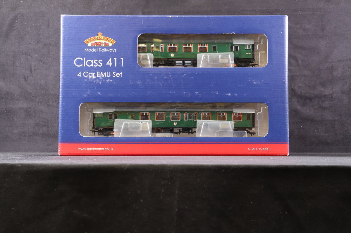 Bachmann OO 31-425A 4CEP EMU &#39;7141&#39; Late SR Multiple Unit Green