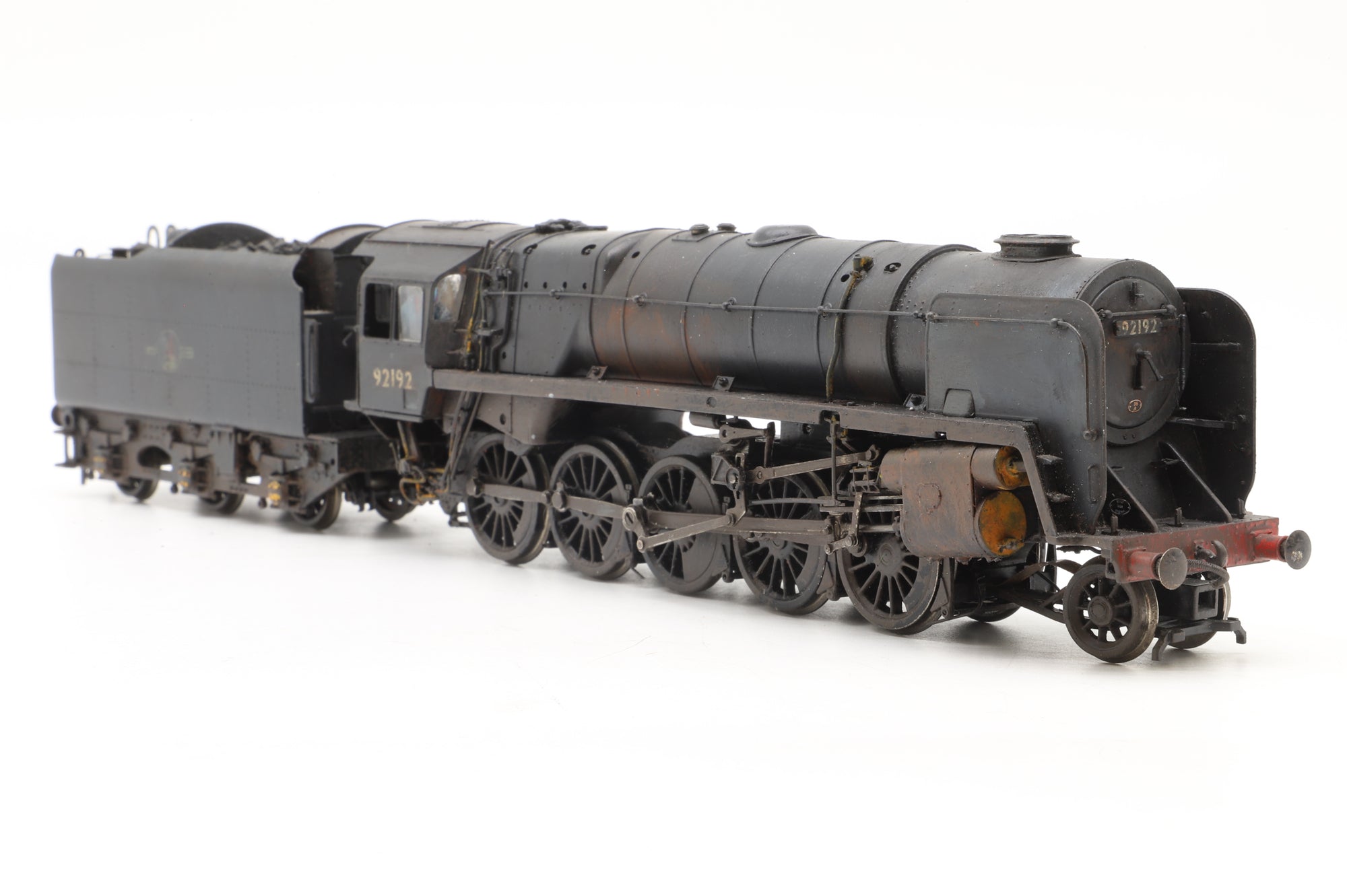 Bachmann OO 32-851 9F 2-10-0 Standard '92192' D/Chimney BR Late Crest Black BR1F Tender Weathered DCC Fitted