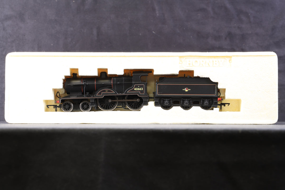 Hornby OO R3028 BR 4-4-0 Cl.2P Loco &#39;40663&#39;