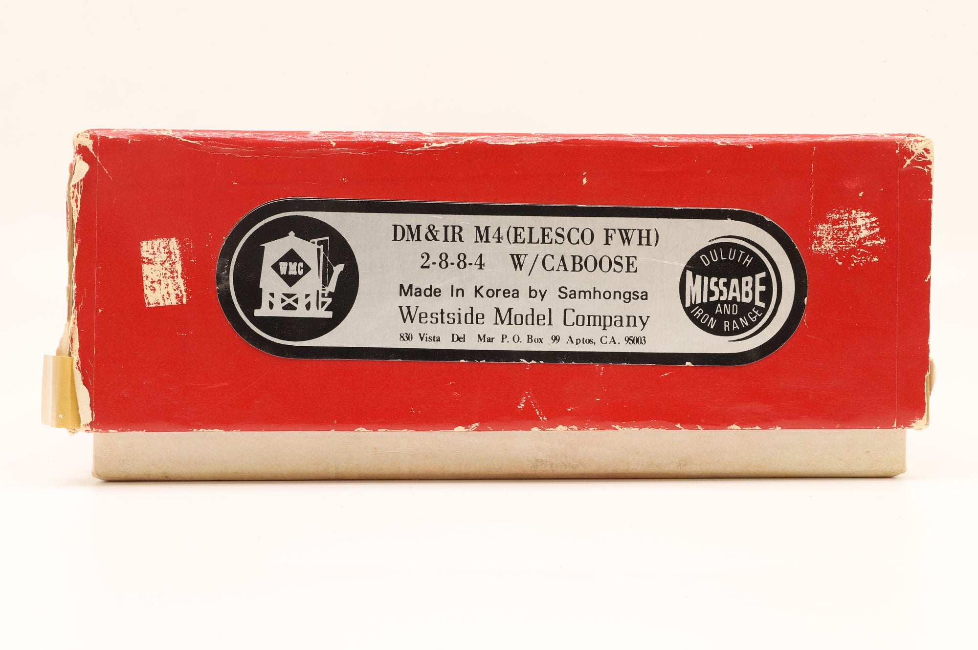 Samhongsa/Westside Model Co HO Brass DM&IR M4 (Elesco FWH) 2-8-8-4 w/Caboose