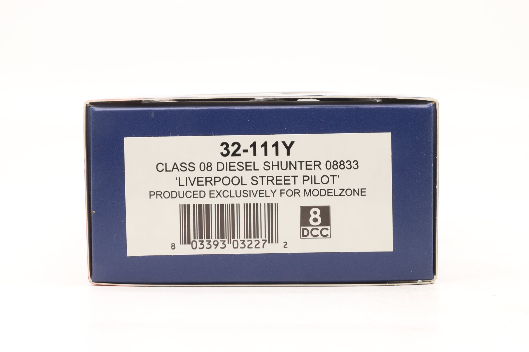 Bachmann OO 32-111Y Class 08 '08833' Diesel Shunter 'Liverpool Street Pilot' Ltd Ed 28/512