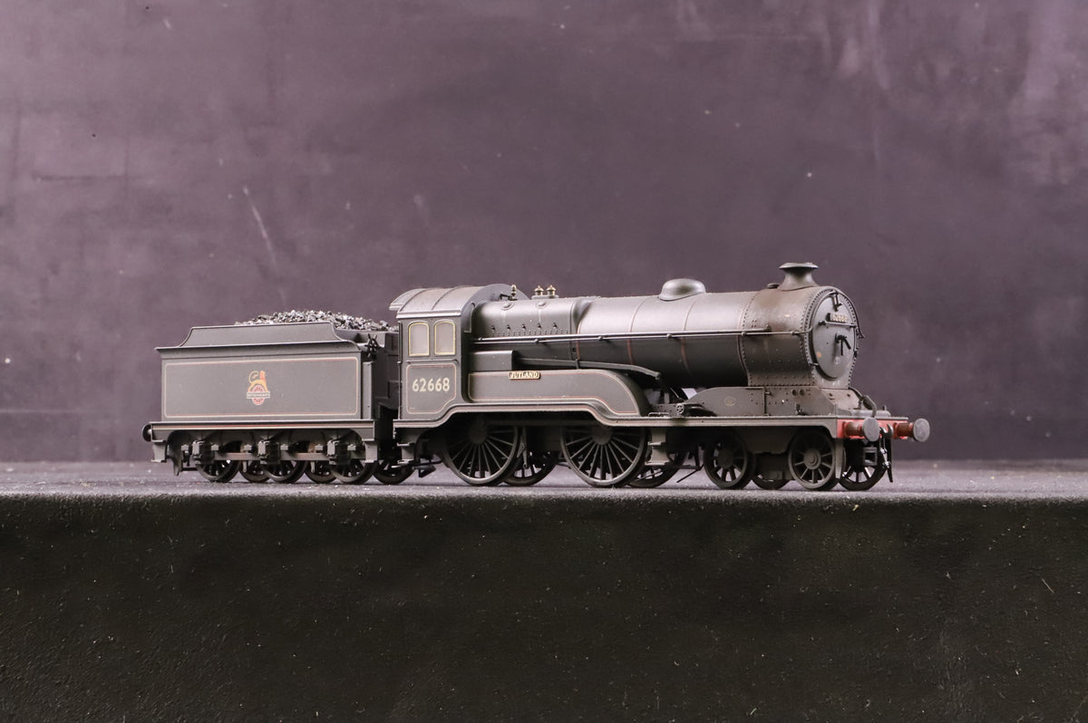 Bachmann OO 31-146A GCR Class 11F 62668 &#39;Jutland&#39; in Lined BR Black w/Early Crests - Weathered