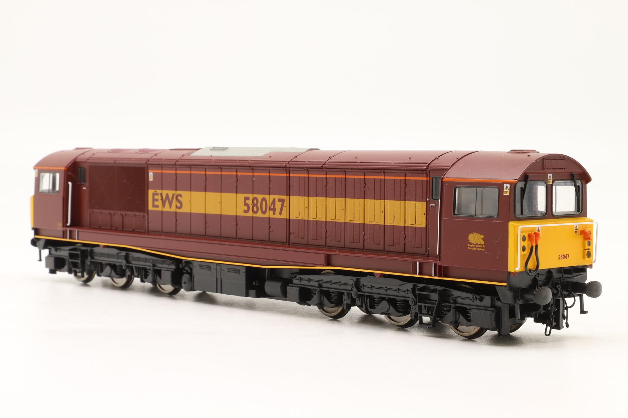 Heljan OO 5804 Class 58 58047 EWS Maroon/Gold