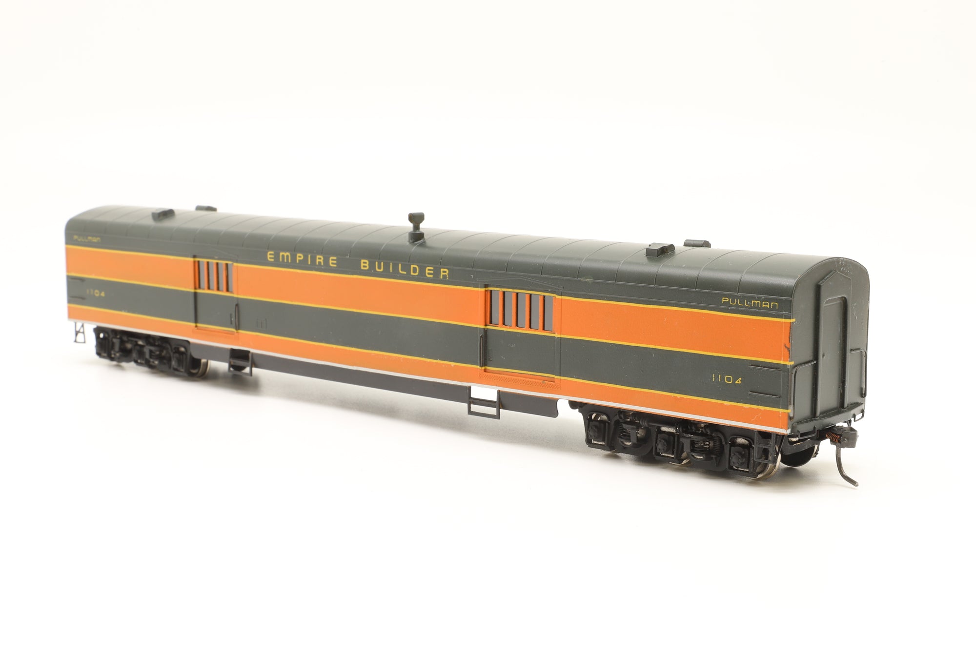 Oriental Limited HO Brass Rake of 5 Great Northern Streamlined Empire Builder Cars