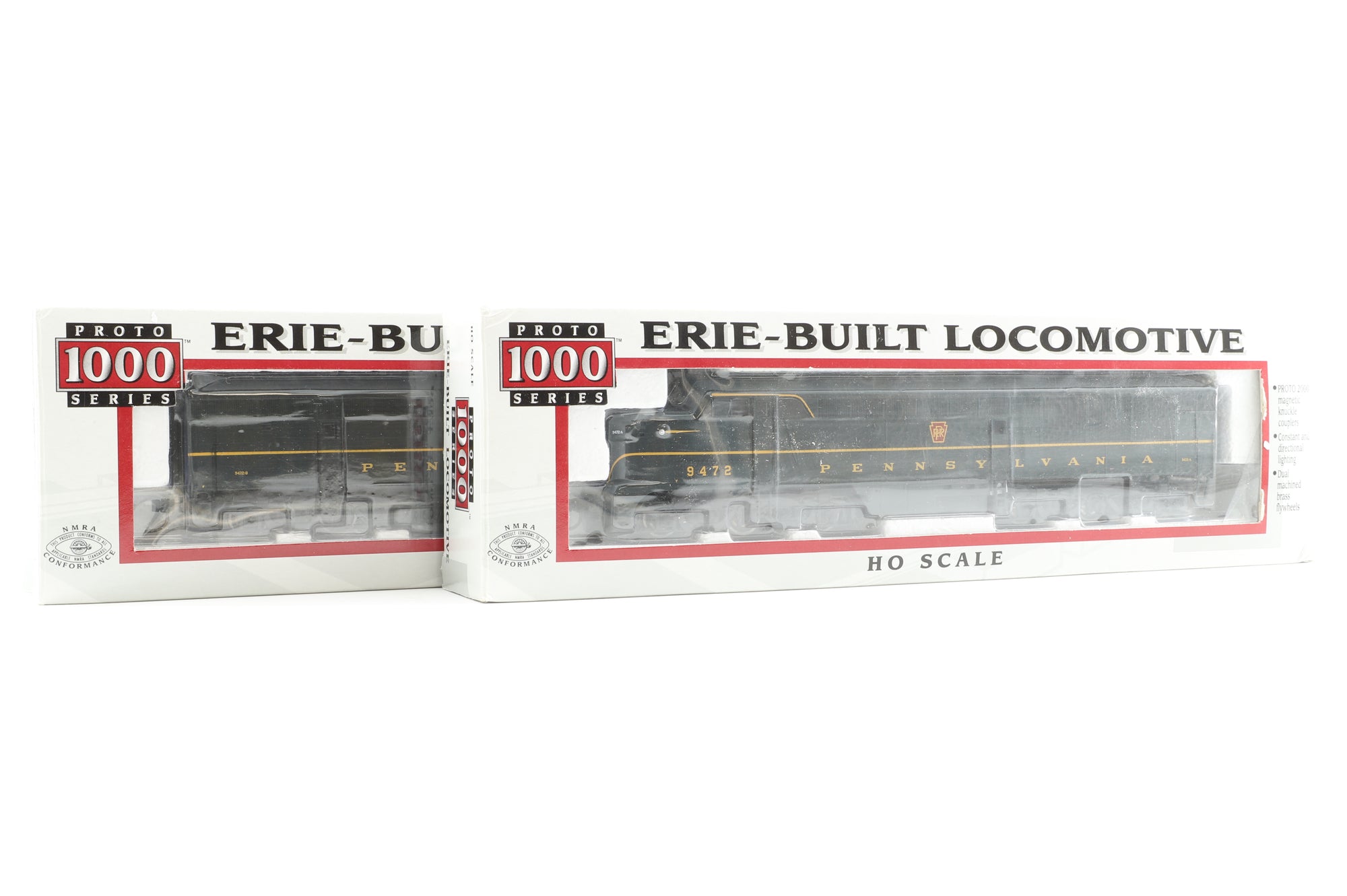Proto 1000 Series HO PRR 'A&B' Unit Diesel Locomotive 9472 & 9472-B