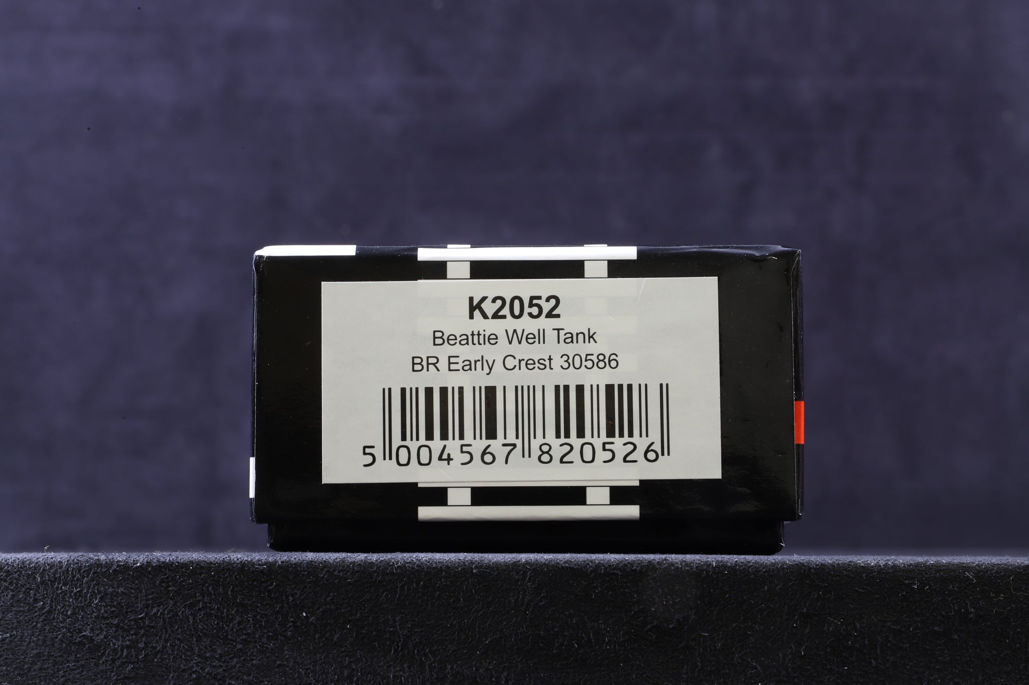 KMRC OO K2052 Beattie Well Tank 30586 in BR Black with Early Crests