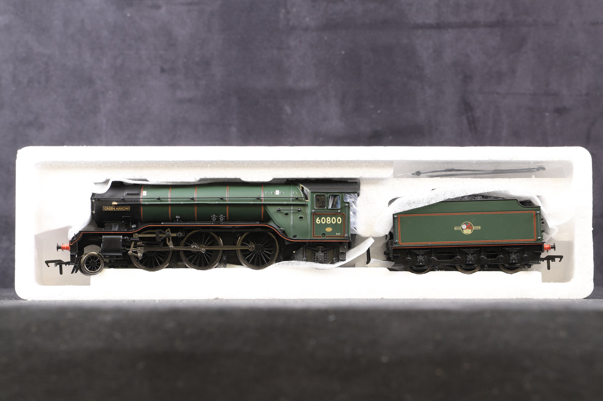 Bachmann OO 31-559 Class V2 &#39;60800&#39; &#39;Green Arrow&#39; BR Green L/C