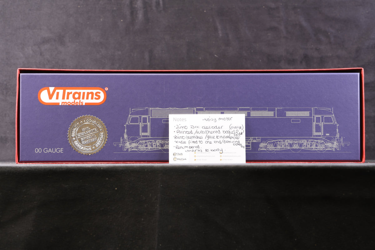 ViTrains OO V2107 Class 47 &#39;47314&#39; Renumbered &#39;Transmark&#39;, DCC Sound