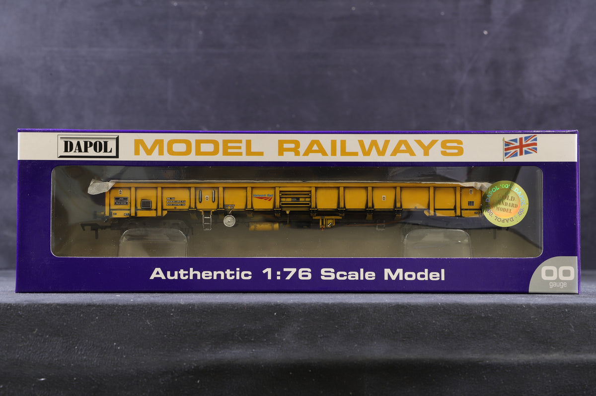 Dapol OO BHATSPEC855A,B,C,D Rake of 4 JNA Network Rail Wagons Weathered