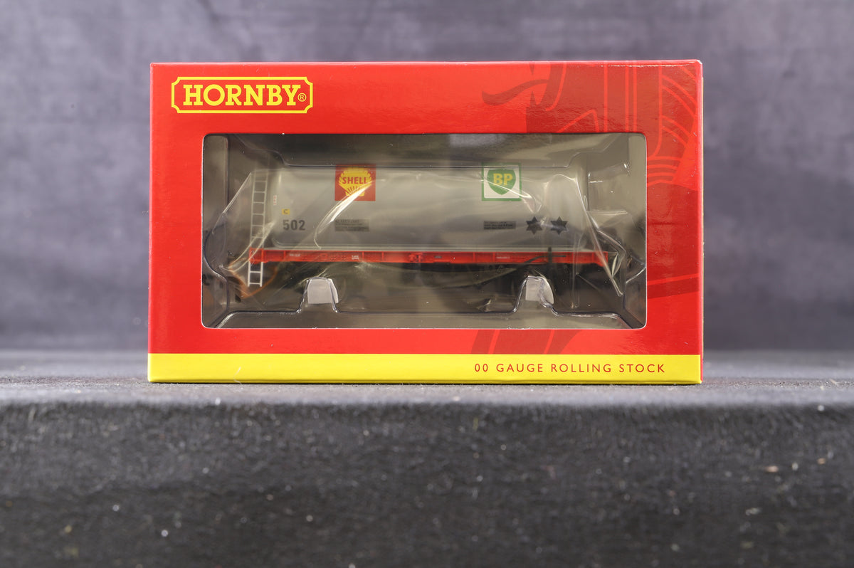 Hornby OO R60260 Pack Of 3 TTA Wagon Shell-Mex &#39;501, 502 &amp; 503&#39;