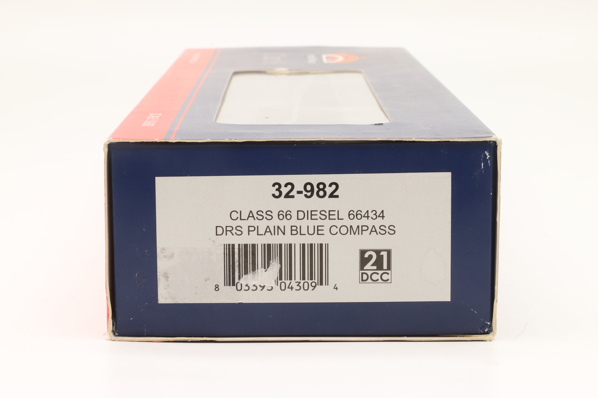 Bachmann OO 32-982 Class 66 '66434' Diesel DRS Plain Blue Compass DCC Sound