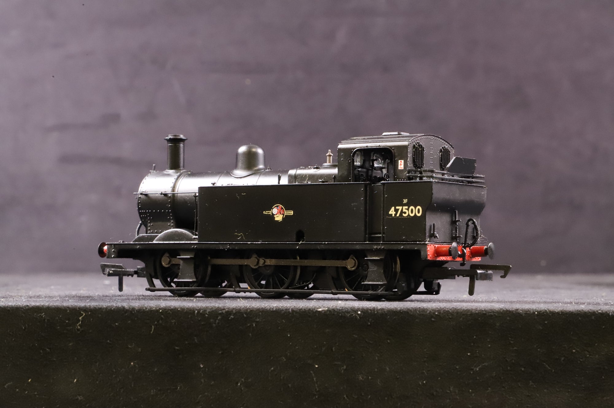 Bachmann OO 32-232 Class 3F Jinty 47500 in BR Black w/ Late Crests