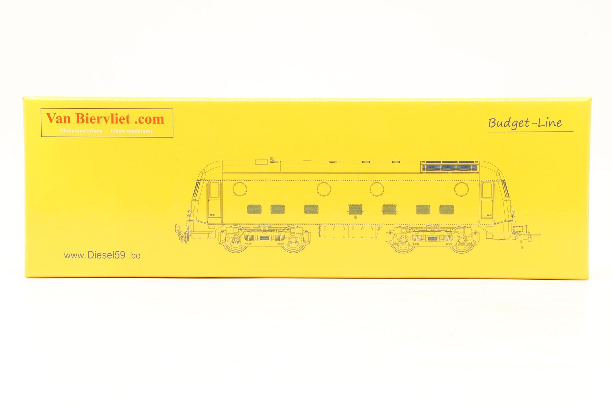 Van Biervliet HO VB-9303.01 Class 59 5906 in SNCB Green/Yellow