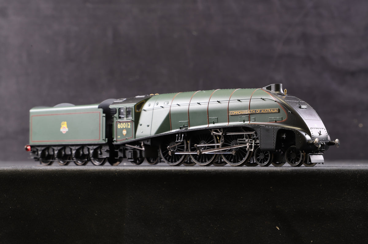 Hornby OO R2825 Class A4 &#39;60012&#39; &#39;Commonwealth Of Austrailia&#39; BR Green L/C, Ltd Ed 168/ 1000