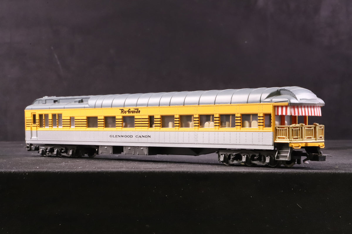 Rivarossi HO Rake Of 3 Rio Grande 1920 Caoches Inc. 6573, 6575 &amp; 6570