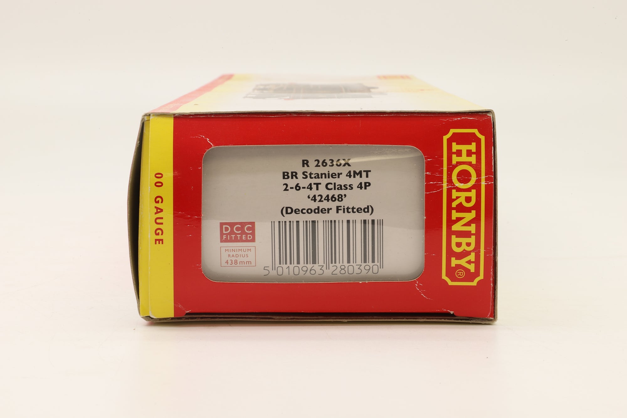 Hornby OO R2636X Stanier 4MT '42468' BR Lined Black E/C DCC Fitted