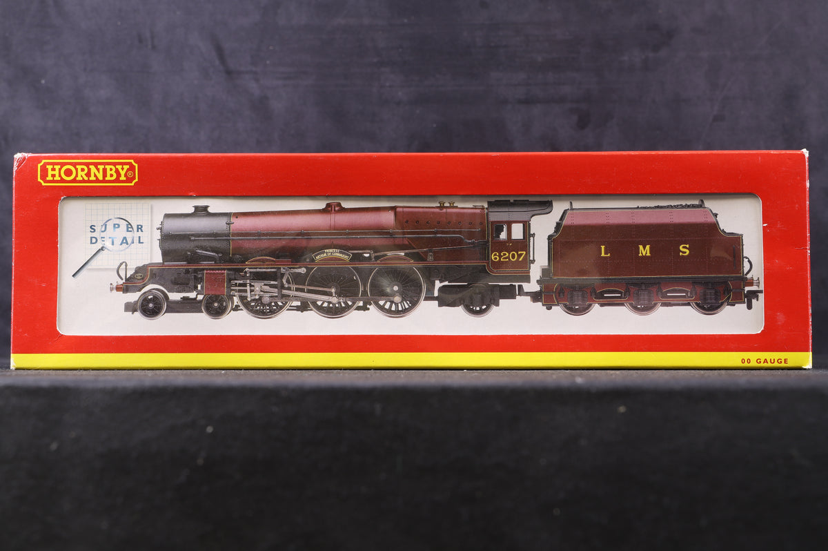 Hornby OO R2225 Princess Class 4-6-2 &#39;6201&#39; &#39;Princess Elizabeth&#39; LMS Crimson