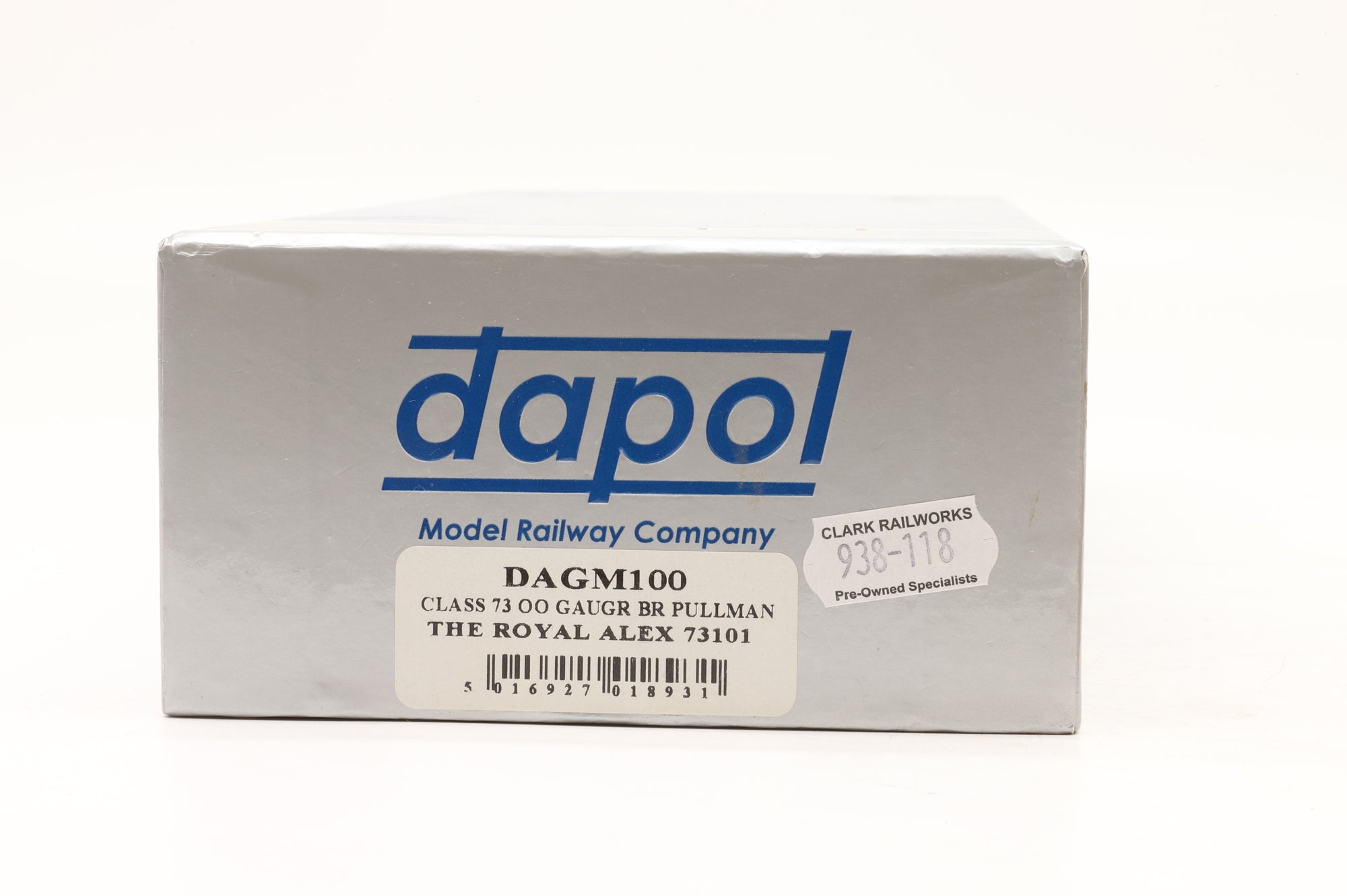 Dapol OO DAGM100 Class 73 '73101' 'The Royal Alex' BR Pullman DCC Sound