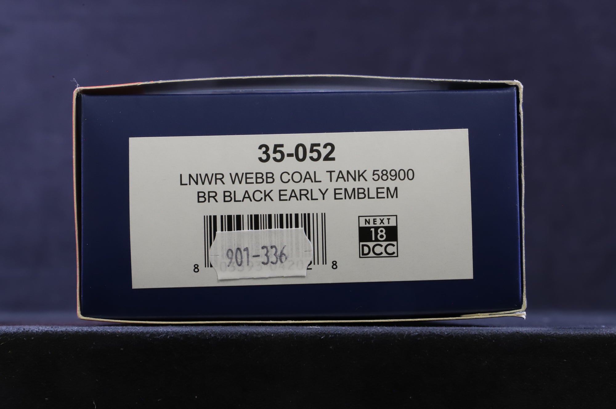 Bachmann OO 35-052 LNWR Webb Coal Tank '58900' BR Black E/C