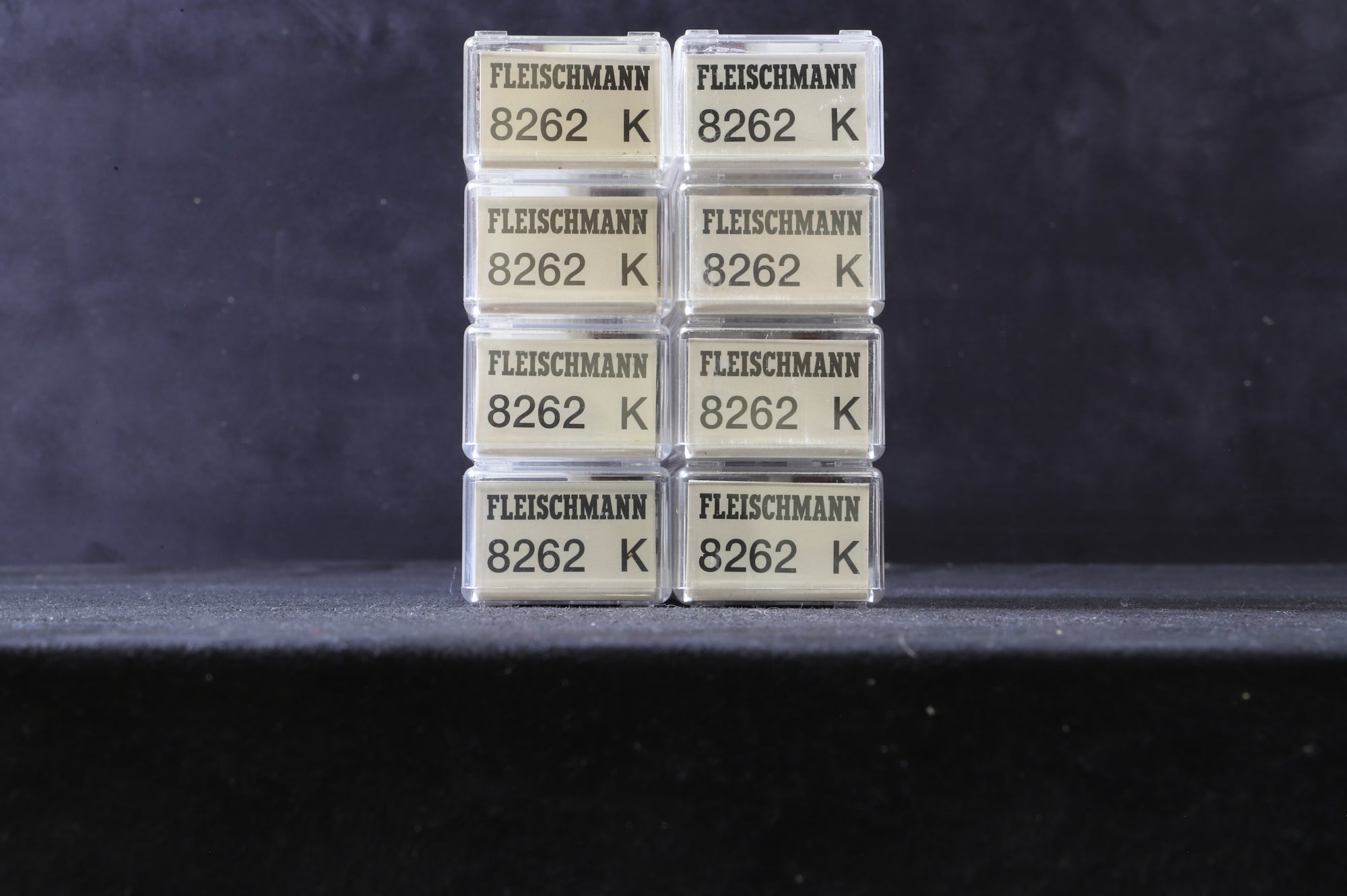 Fleischmann N 8262 Rake of 8 DB Low Sided Wagons