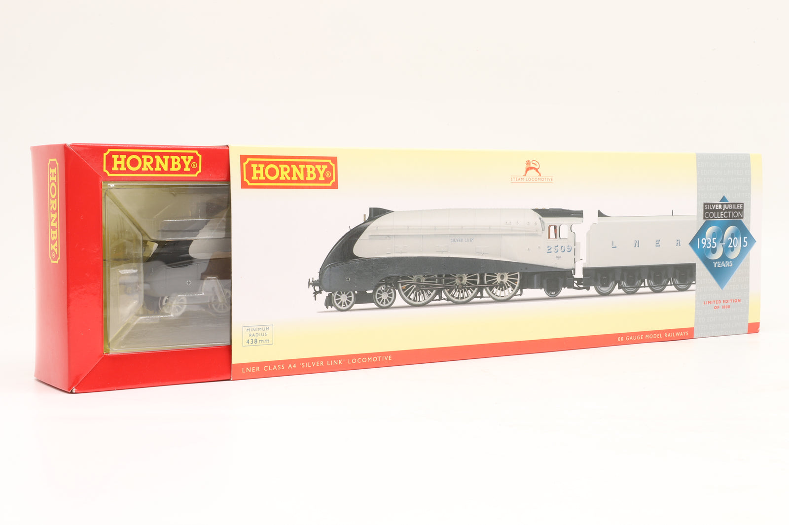 Hornby OO R3306 The Silver Jubilees Class A4 '2509' 'Silver Link' LNER Grey