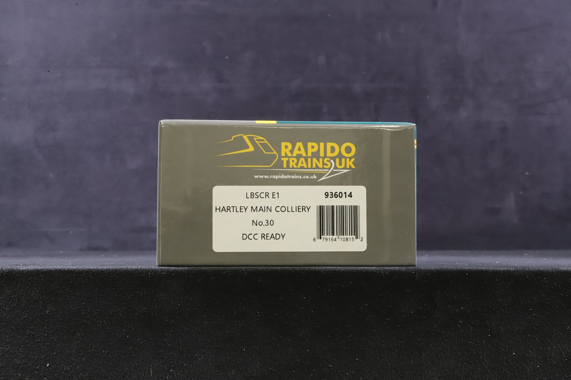 NEW Rapido OO 936014 E1 'No.30' Hartley Main Colliery
