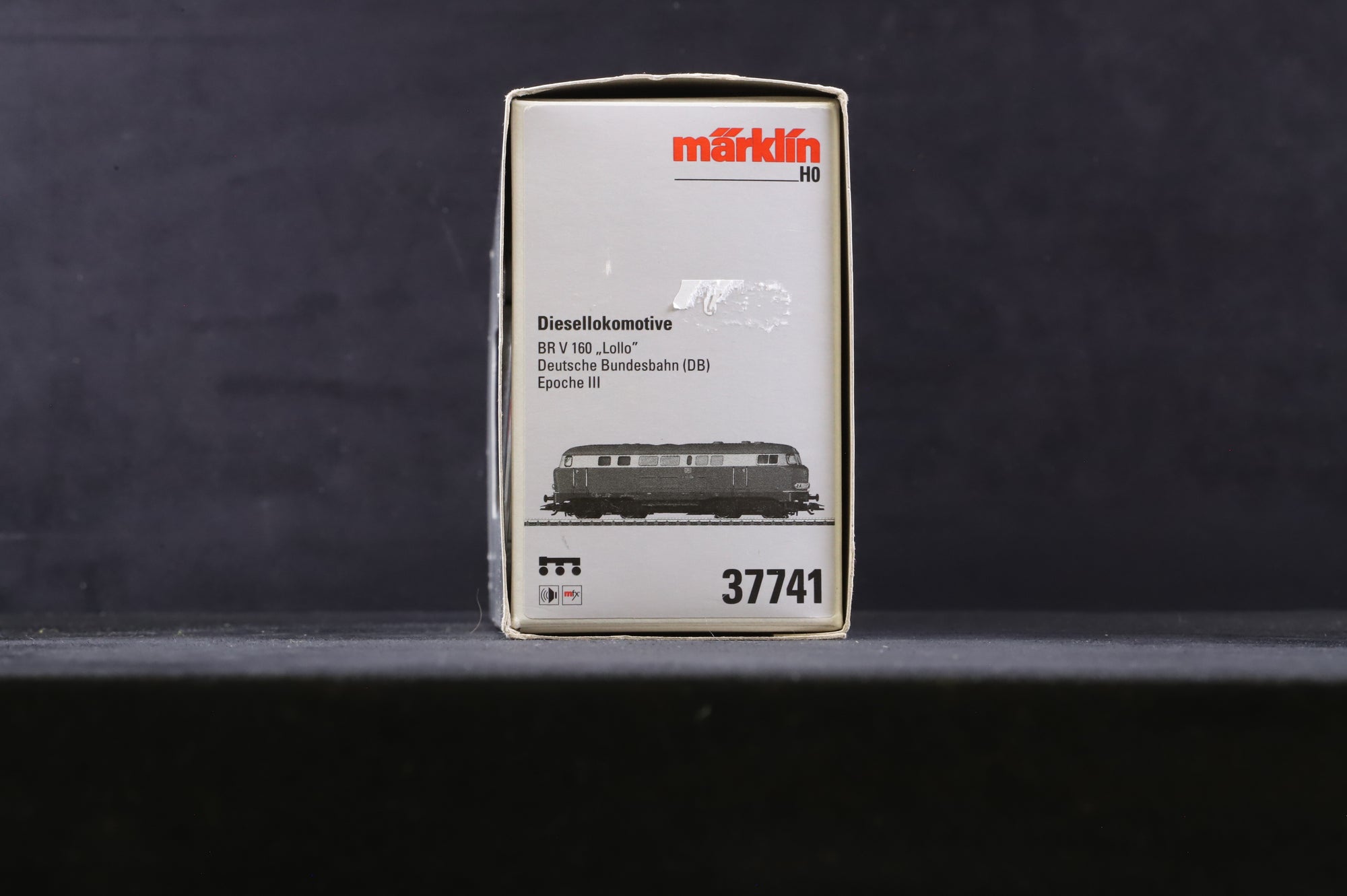 Marklin HO 37741 BR V160 V160004 in DB Crimson/Cream - UNTESTED