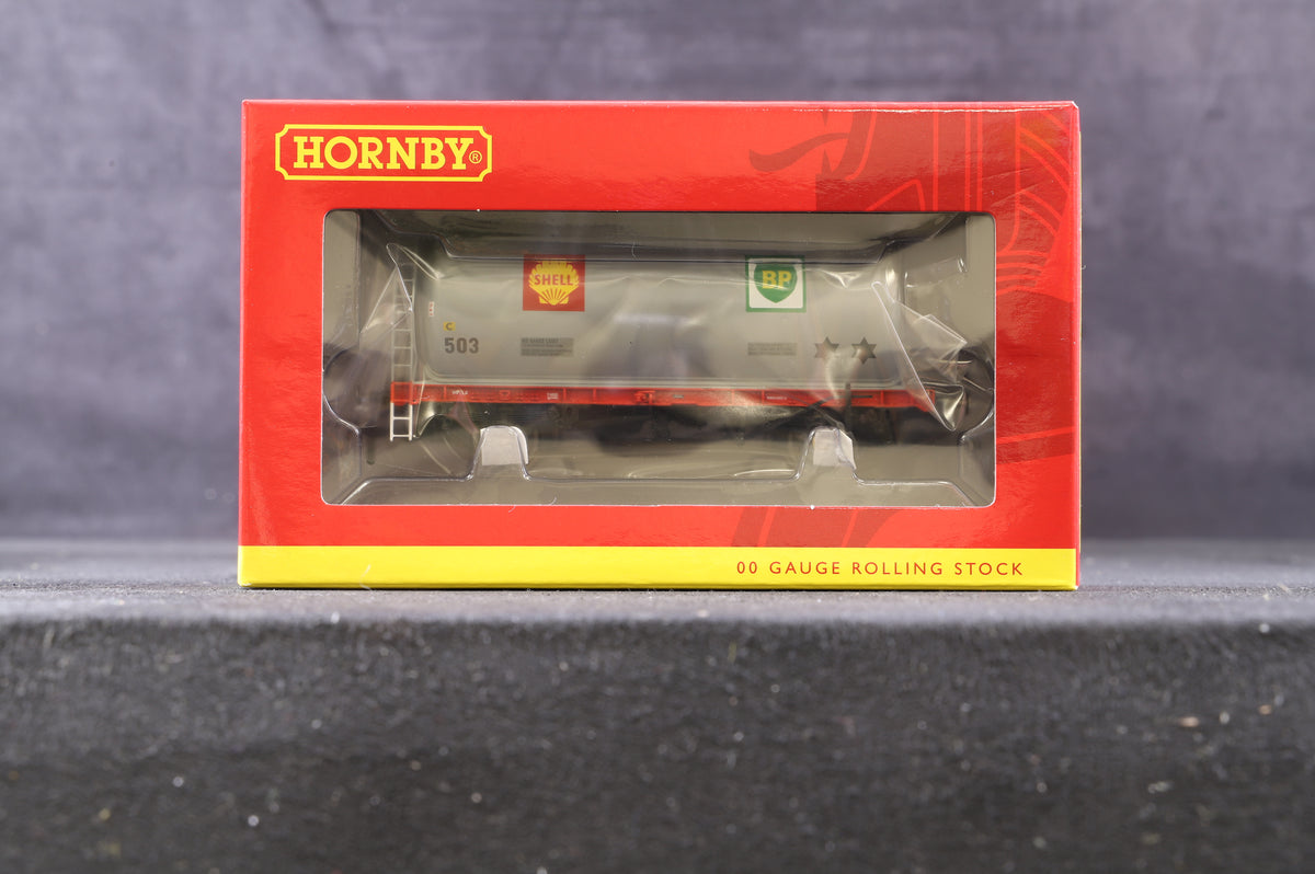 Hornby OO R60260 Pack Of 3 TTA Wagon Shell-Mex &#39;501, 502 &amp; 503&#39;