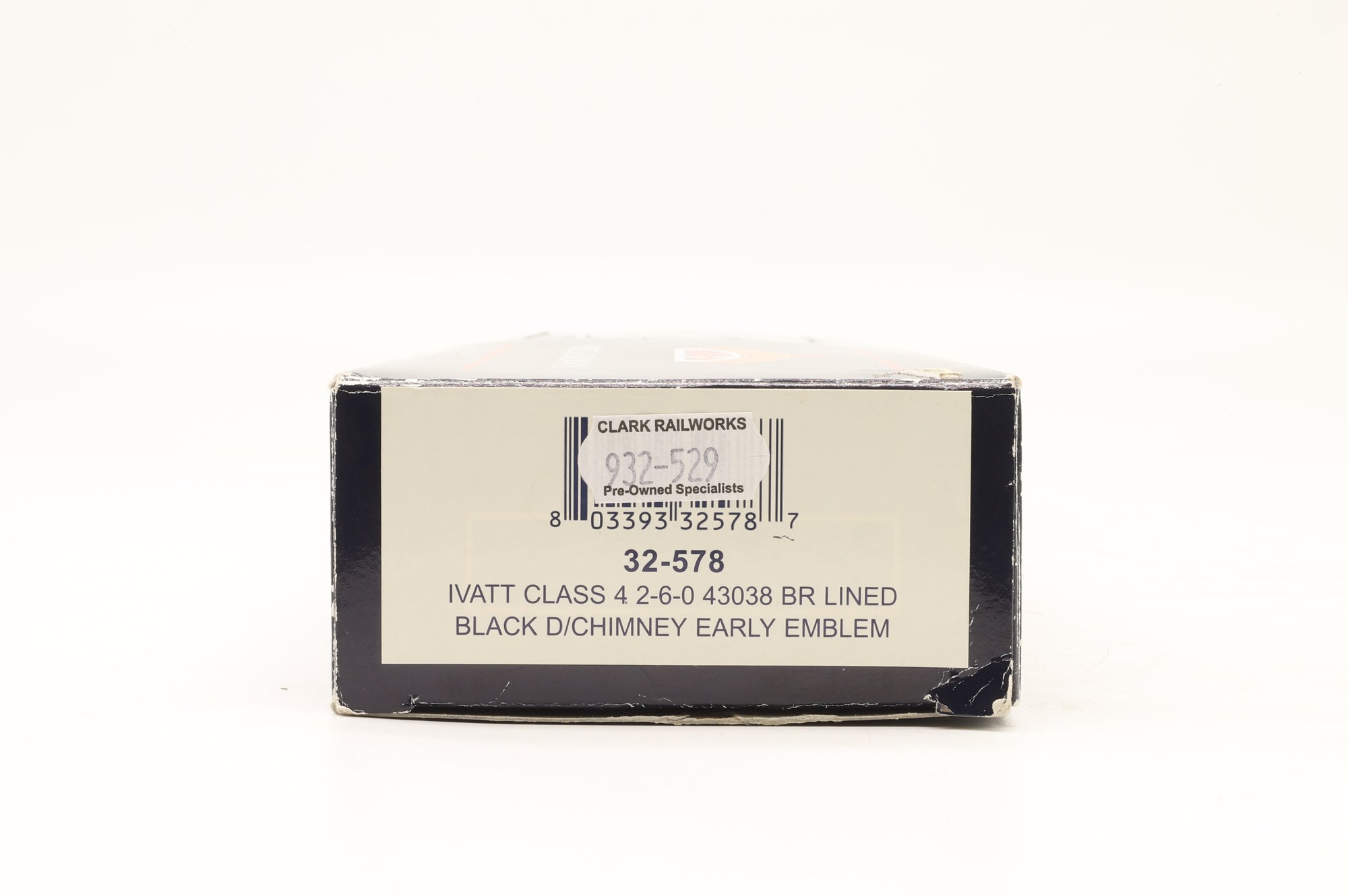 Bachmann OO 32-578 Ivatt Class 4 '43038' BR Lined Black D/Chimney E/C