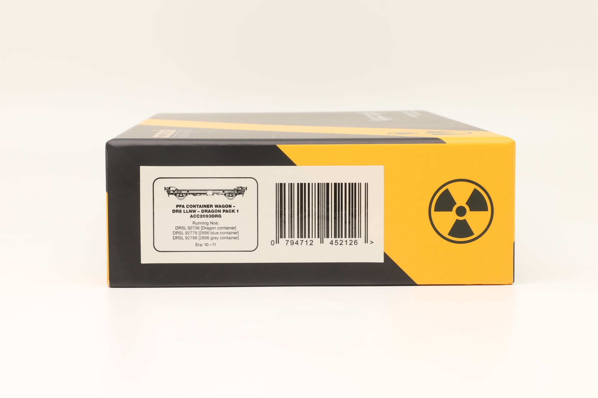 Accurascale ACC2093DRG PFA Container Wagon Pack DRS LLNW Dragon Pack 1