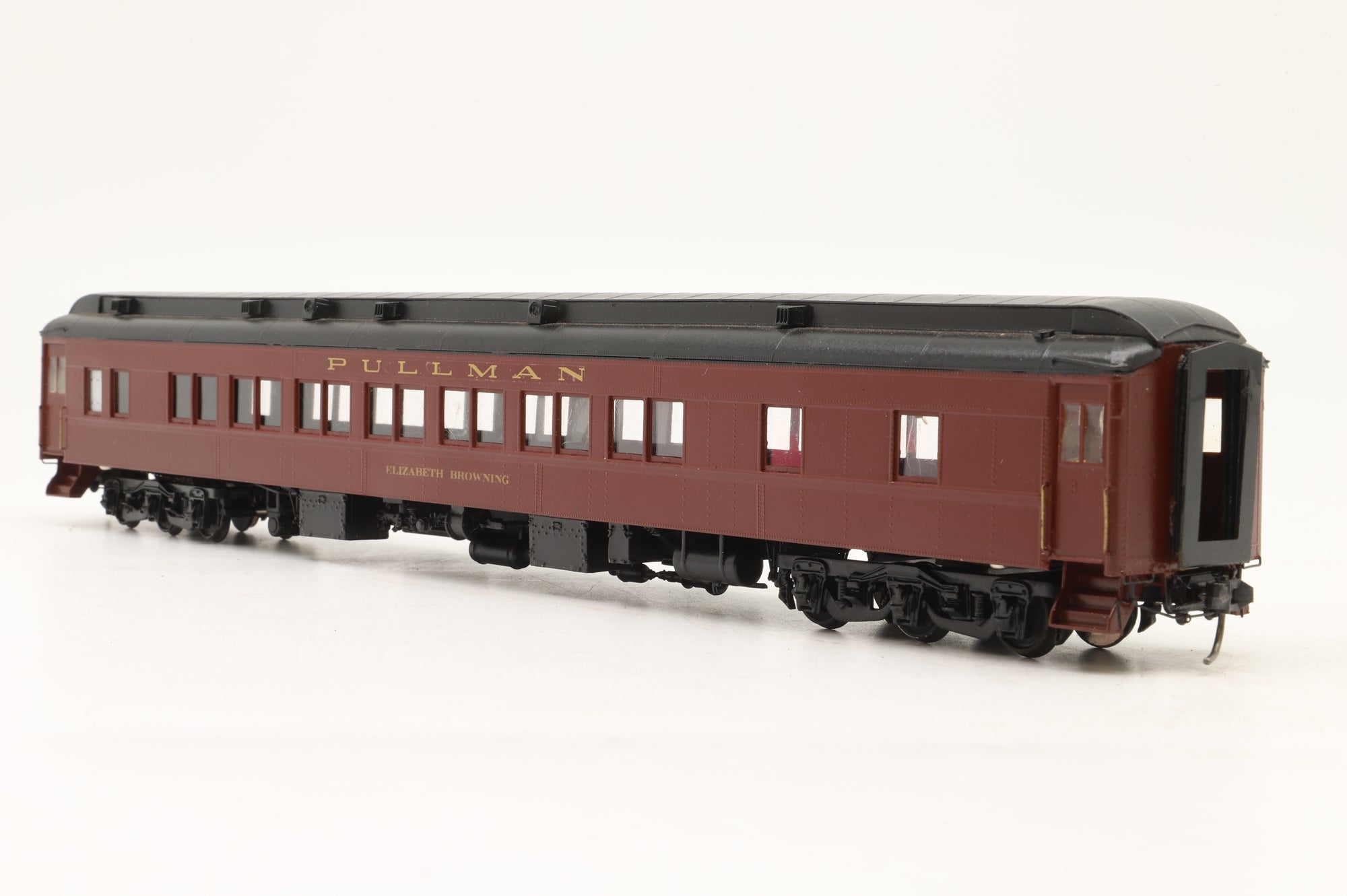 Great Brass Fleet HO Brass Baltimore & Ohio 28 Chair Parlour Coach Custom Painted