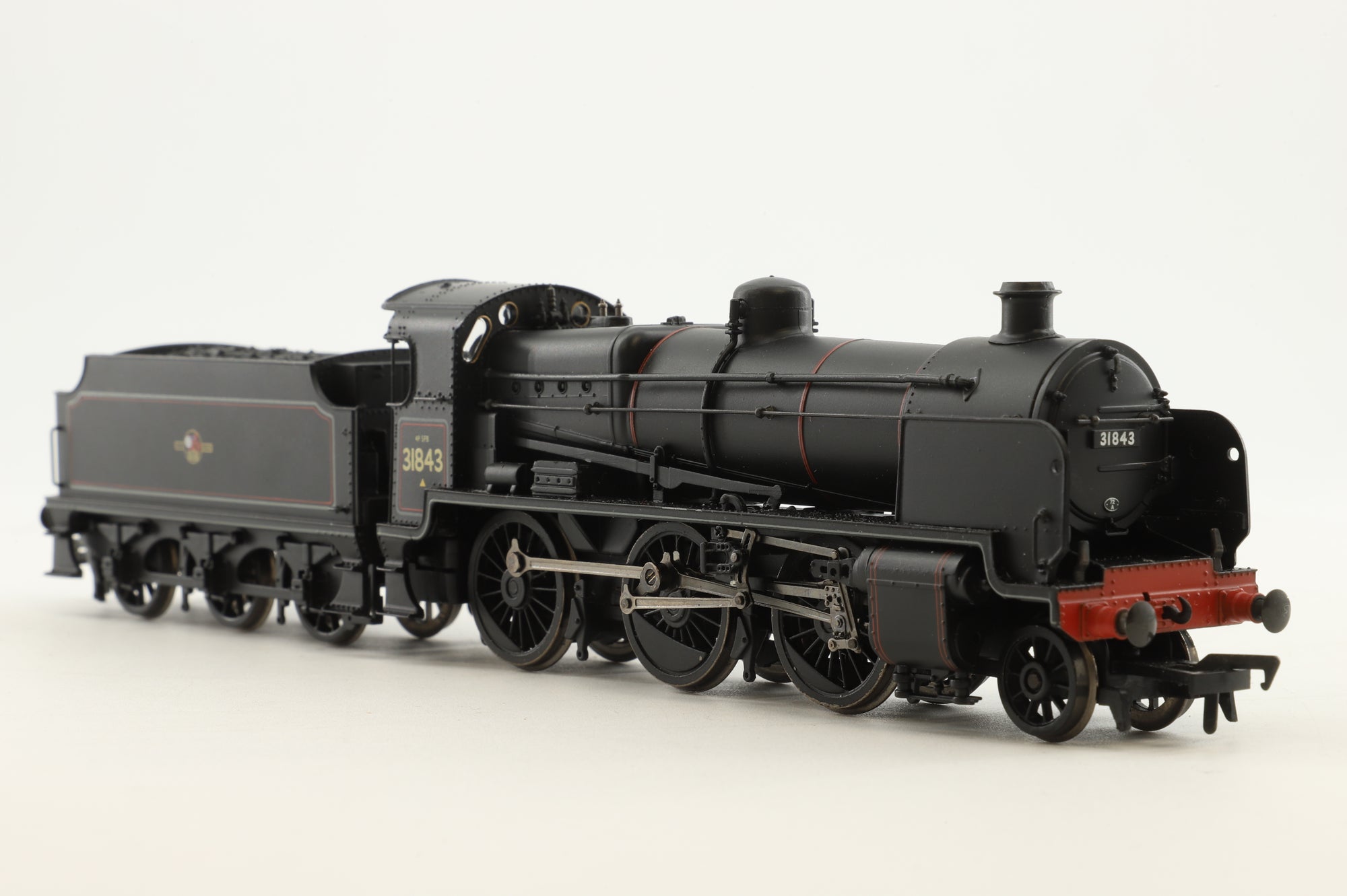 Bachmann OO 32-154 N Class '31843' BR Lined Black 4MT Chimney
