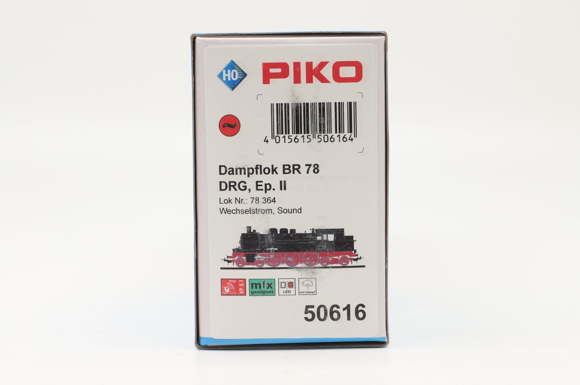 Piko HO 50616 BR 78 Steam Locomotive DRG DCC Sound 3 Rail