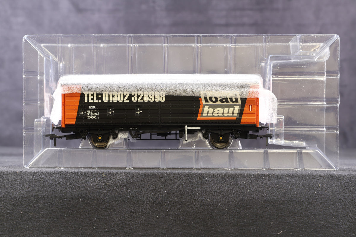 Bachmann OO 38-125K 35 Ton Sliding Door Box Van NBA Loadhaul Promotional Livery Excl. Bachmann Collectors Club