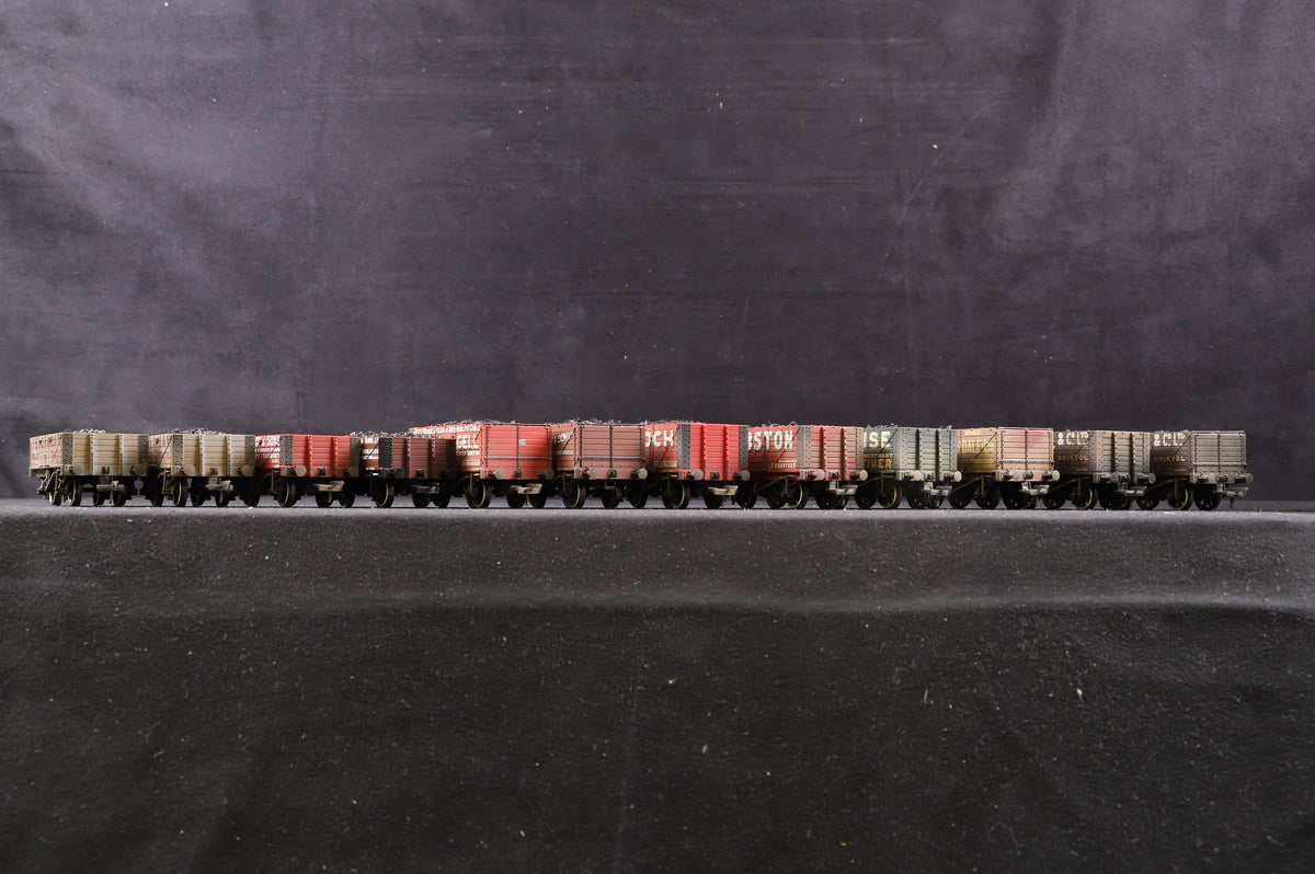 Bachmann OO Rake of 12 Private Owner Wagons