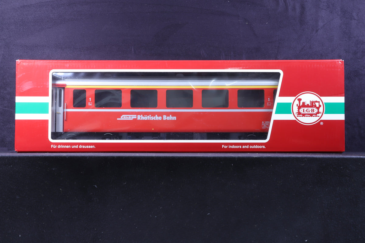 LGB G Scale 34670 RHB 1st Class Passenger Car &#39;A1255&#39;