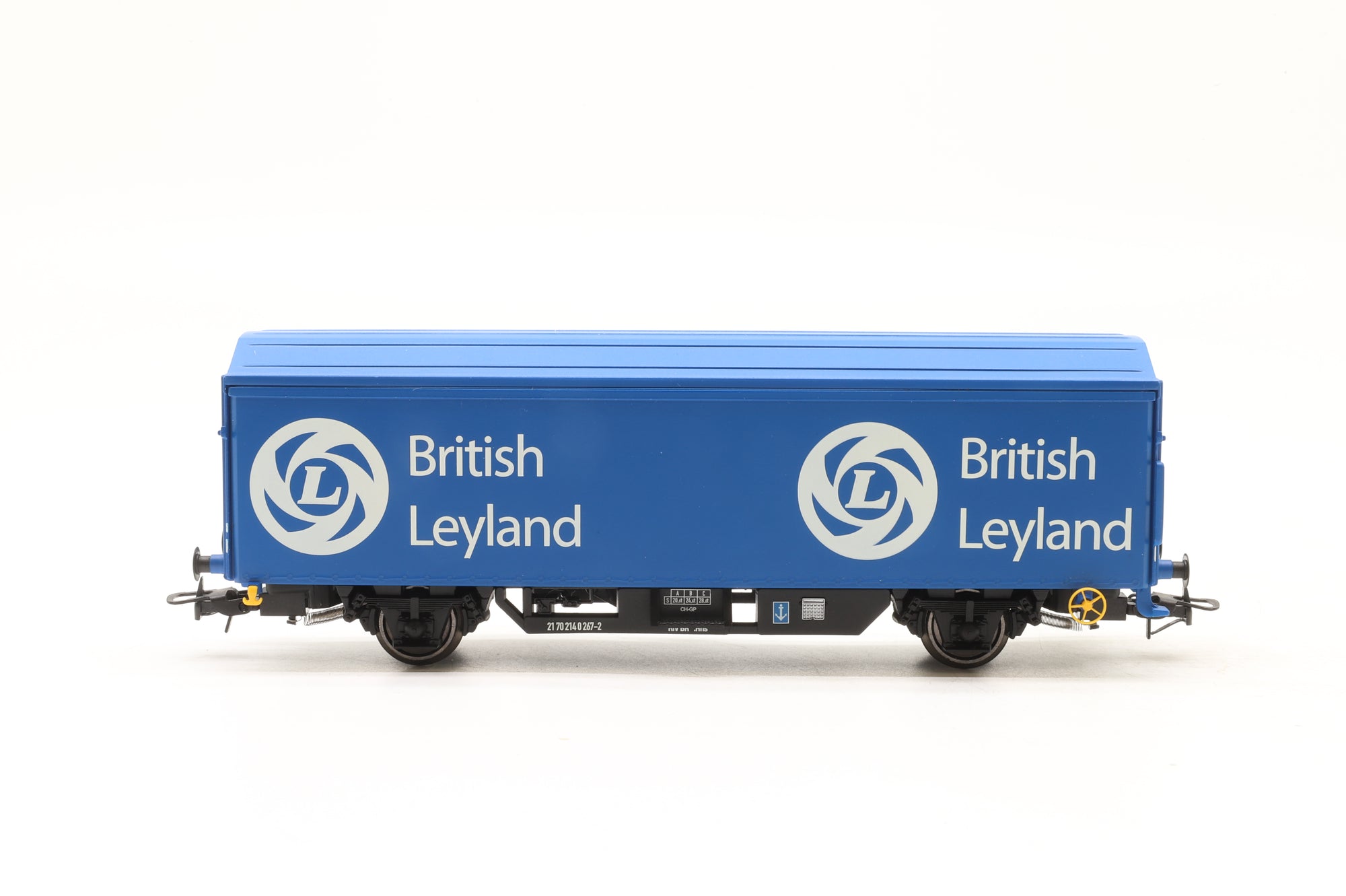 Electrotren HO 1644K/1643K Rake of 2x VQX Ferry Wagons in Leyland Blue