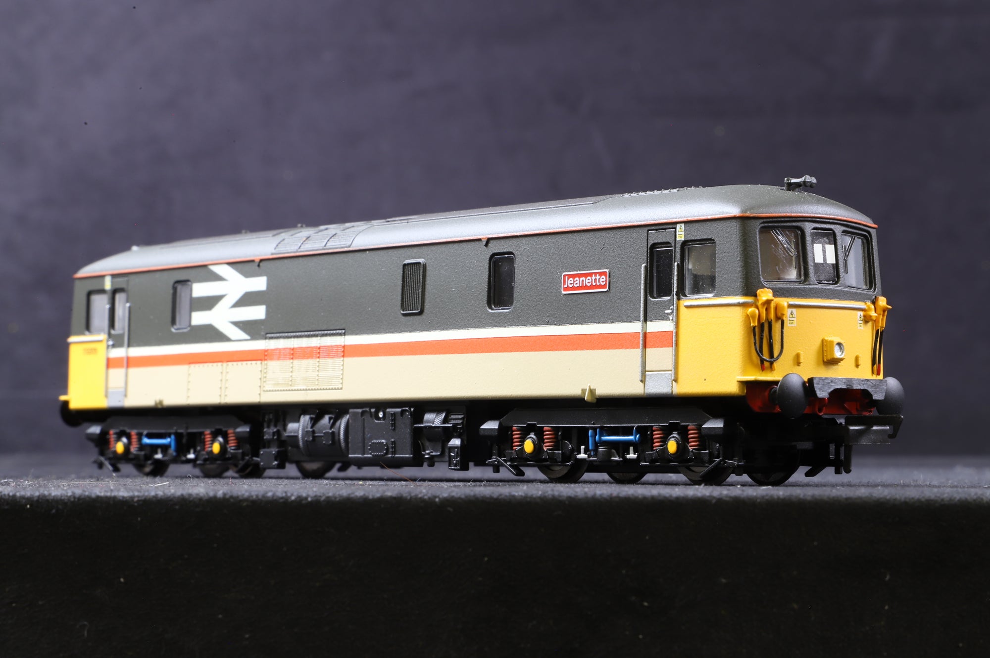 Hornby OO Class 73 '73205' 'Jeanette', Intercity - Renamed, repainted and renumbered