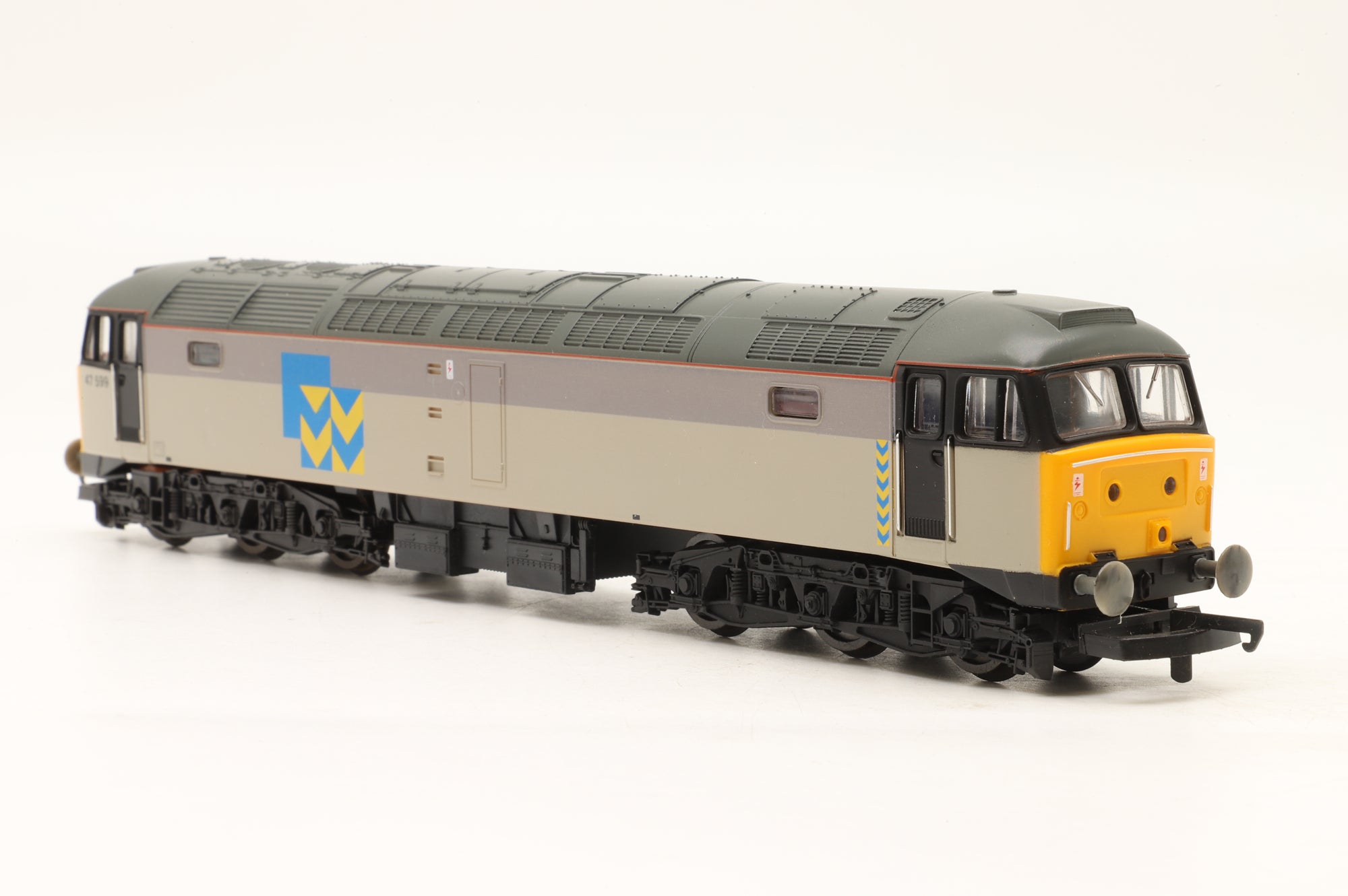 Lima OO 205034A3 Class 47 '47599'  Railfreight Metals Sector Triple Grey